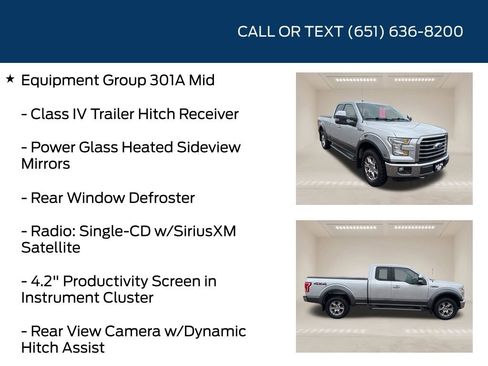 Used 2015 Ford F150 XLT w/ Equipment Group 301A Mid image 5