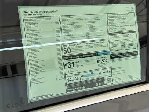 New 2026 BMW 330i Sedan w/ Premium Package image 29