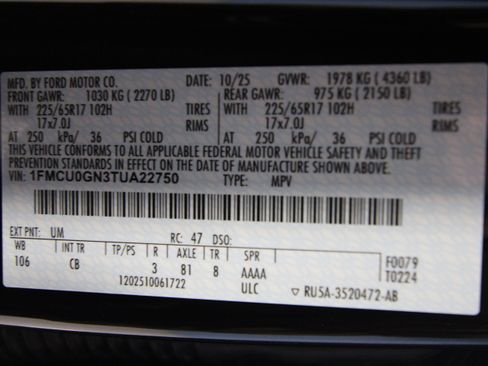 New 2026 Ford Escape Active w/ Cold Weather Package image 36