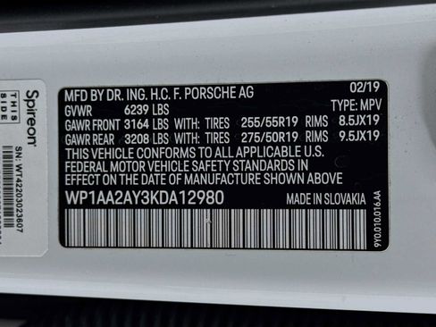 Certified 2019 Porsche Cayenne AWD/4WD image 33