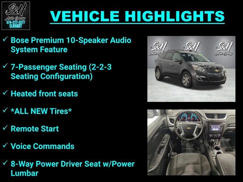 Used 2016 Chevrolet Traverse LT AWD/4WD image 3