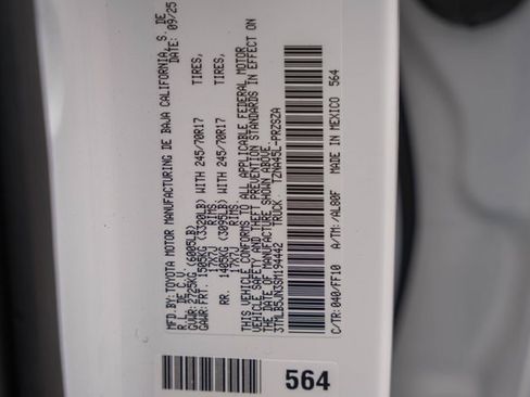 New 2025 Toyota Tacoma SR5 image 37