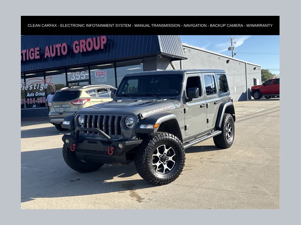 Used 2018 Jeep Wrangler Unlimited Rubicon AWD/4WD image 1