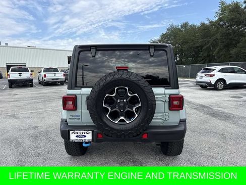 Used 2023 Jeep Wrangler Unlimited Rubicon 4xe w/ Steel Bumper Group AWD/4WD image 5