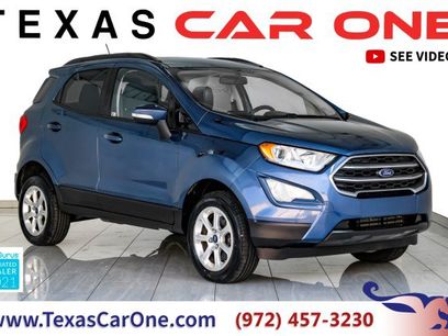 Used 2022 Ford EcoSport SE w/ SE Convenience Package