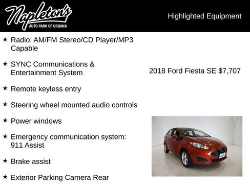 Used 2018 Ford Fiesta SE image 15