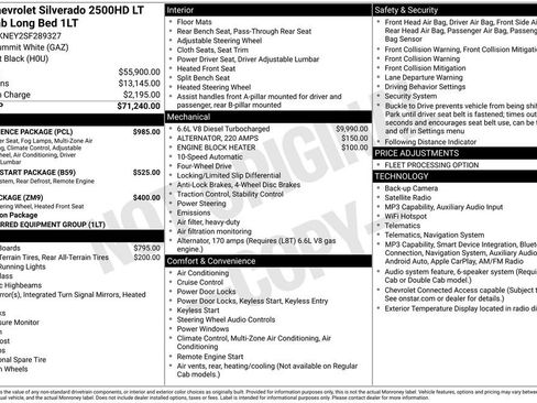 Used 2025 Chevrolet Silverado 2500 LT w/ Convenience Package AWD/4WD image 17