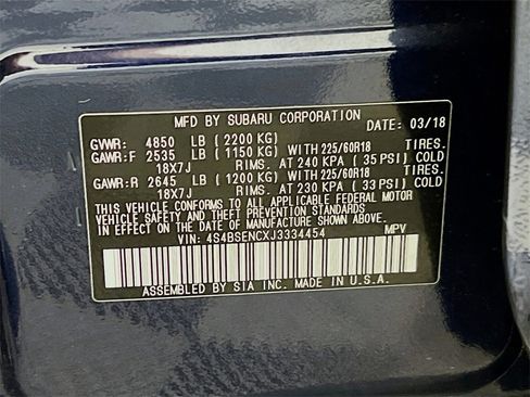 Used 2018 Subaru Outback 3.6R Limited image 30