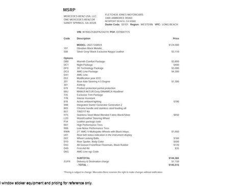 Certified 2023 Mercedes-Benz S 580 4MATIC Sedan image 2