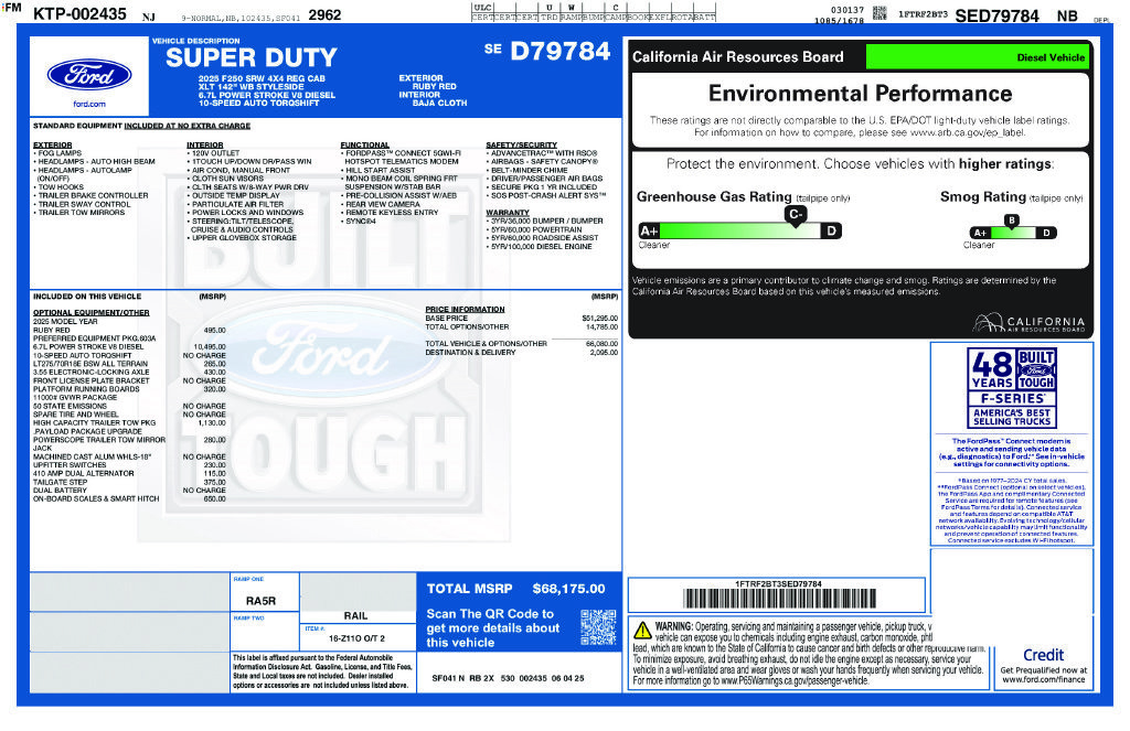 Used 2025 Ford F250 XLT AWD/4WD image 27