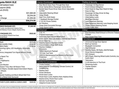 Certified 2024 Toyota RAV4 XLE w/ Convenience Package AWD/4WD image 5