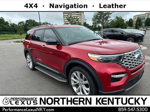 Used 2023 Ford Explorer Platinum w/ Technology Package AWD/4WD image 1