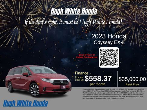 Used 2023 Honda Odyssey EX-L image 3