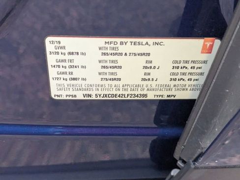 Used 2020 Tesla Model X Performance image 32