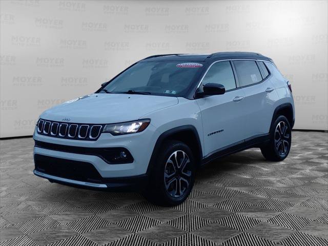 Certified 2023 Jeep Compass Limited w/ Sun and Sound Group AWD/4WD image 1