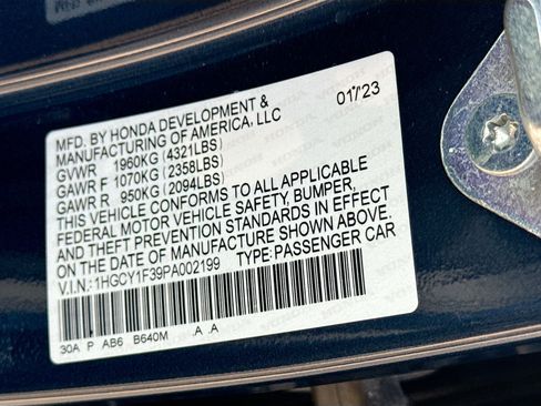 Used 2023 Honda Accord EX image 42