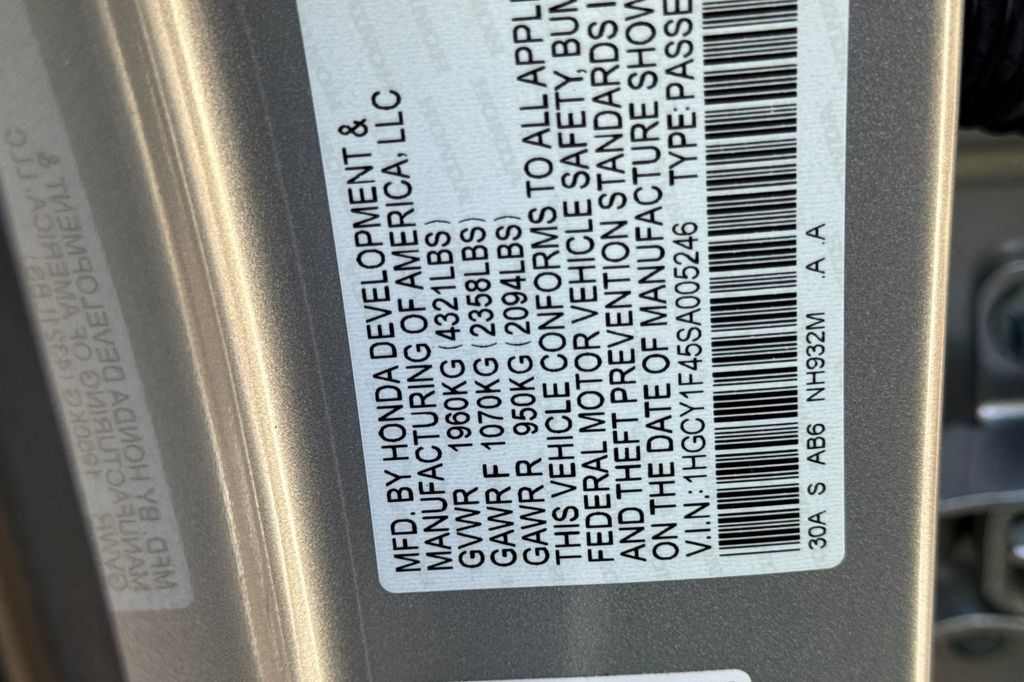 Used 2025 Honda Accord SE image 27