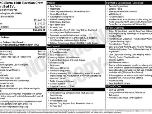 New 2026 GMC Sierra 1500 Elevation AWD/4WD image 5