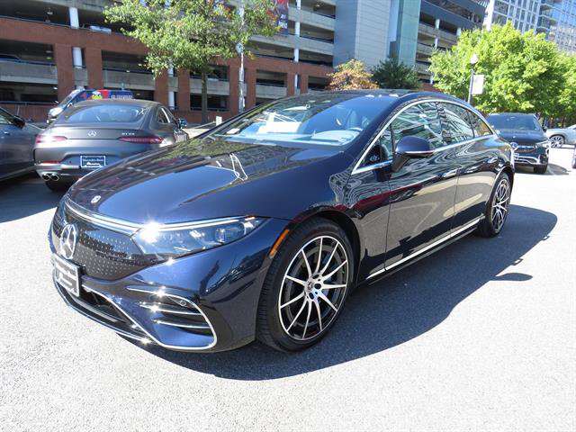 Used 2023 Mercedes-Benz EQS 580 4MATIC Sedan w/ Exclusive Trim Package image 1