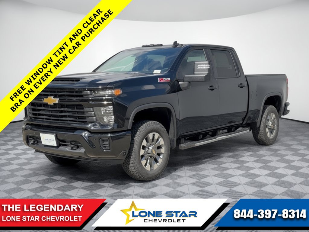 New 2026 Chevrolet Silverado 2500 Custom w/ Custom Value Package AWD/4WD image 1