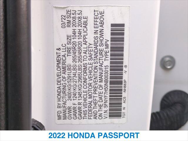 Used 2022 Honda Passport EX-L image 26
