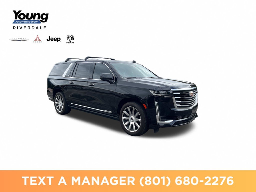 Used 2021 Cadillac Escalade ESV Premium Luxury Platinum AWD/4WD image 7