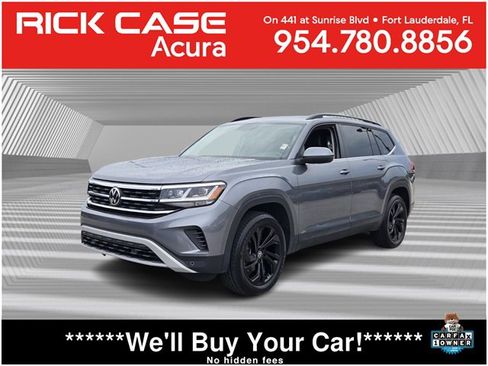 Used 2022 Volkswagen Atlas SE w/ Black Wheel Package image 1