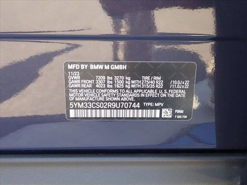 Used 2024 BMW XM Label Red image 16