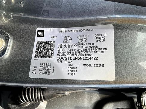Used 2022 Chevrolet Colorado Z71 AWD/4WD image 12