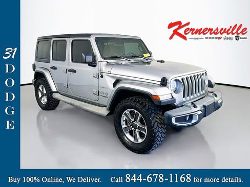 Used 2019 Jeep Wrangler Unlimited Sahara image 1