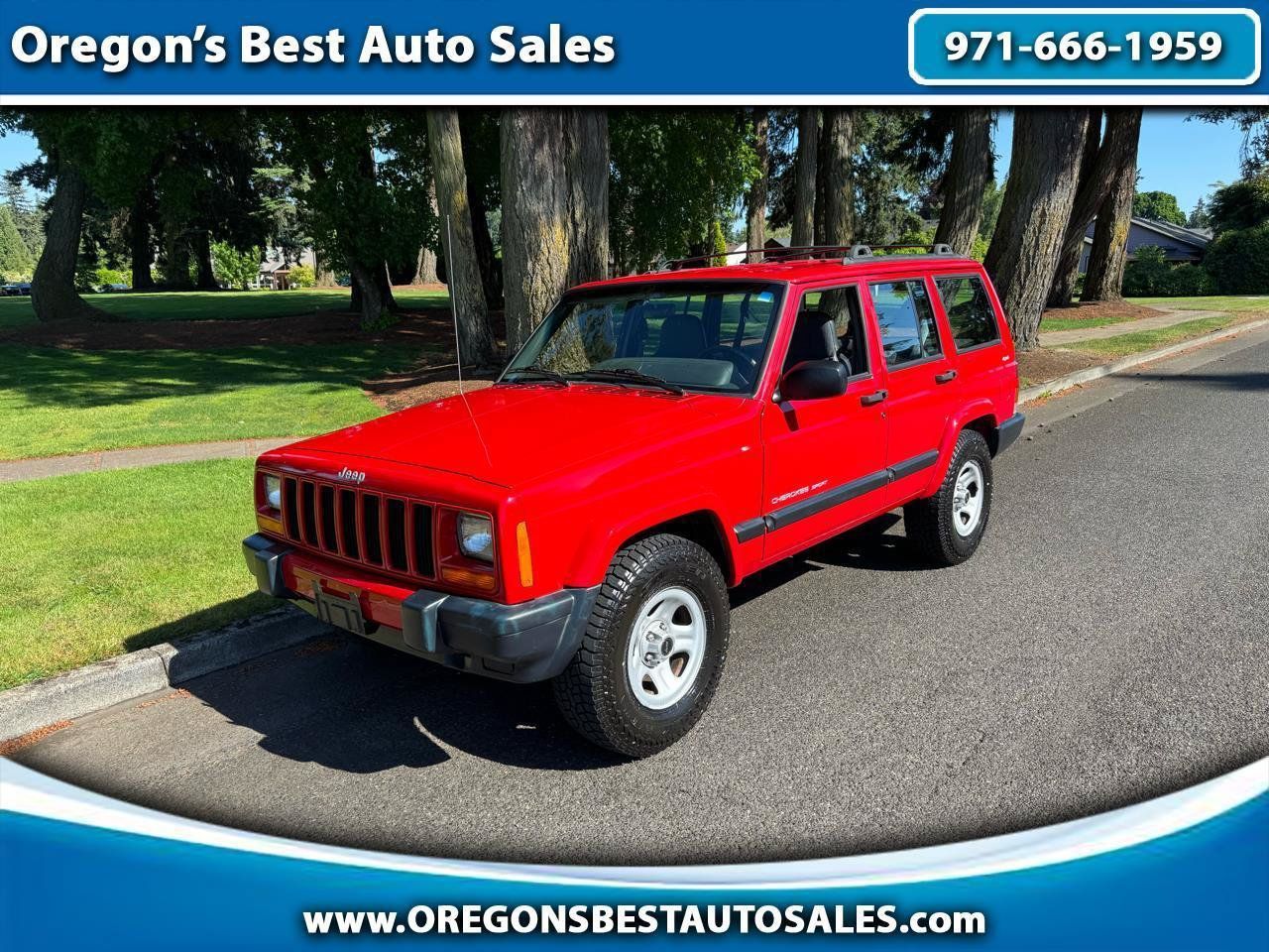 Used 2000 Jeep Cherokee Sport AWD/4WD image 1