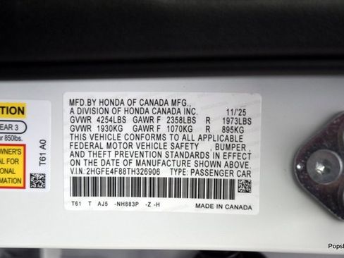 New 2026 Honda Civic Sport Touring image 15