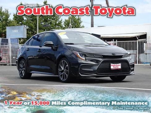 Used 2020 Toyota Corolla XSE w/ Carpet Mat Package (TMS) FWD image 1
