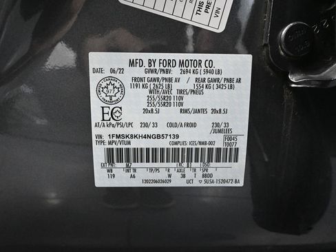 Used 2022 Ford Explorer ST-Line w/ Class IV Trailer Tow Package image 57