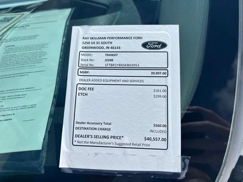 Certified 2025 Ford Transit 250 Low Roof w/ Exterior Upgrade Package RWD image 3