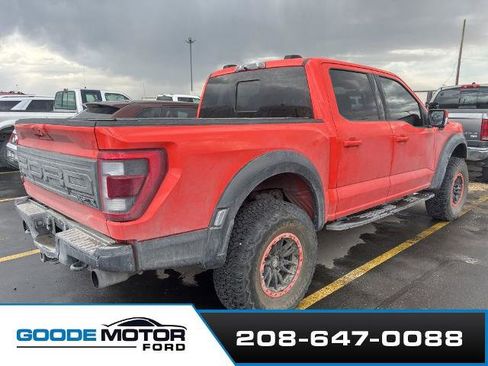 Certified 2023 Ford F150 Raptor w/ Blue Interior Package AWD/4WD image 3