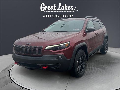 Used 2021 Jeep Cherokee Trailhawk w/ Premium Leather Package image 1