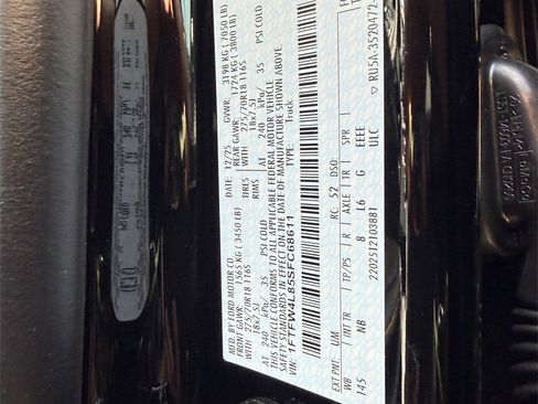 New 2025 Ford F150 Tremor w/ Equipment Group 402A High image 46