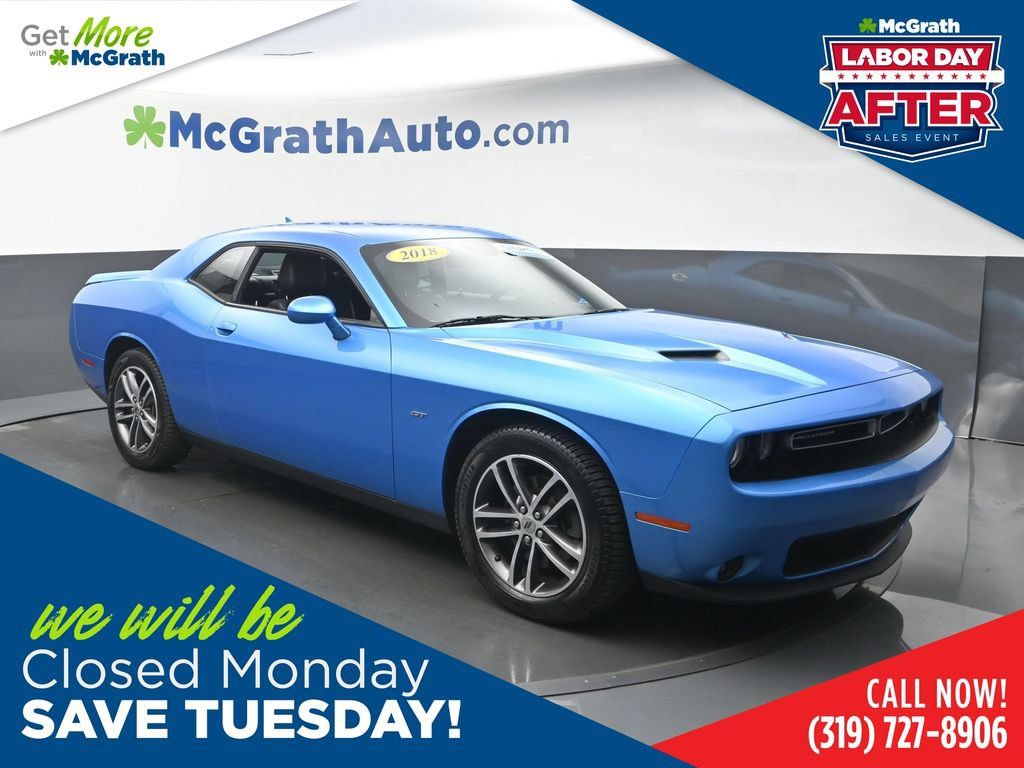 Used 2018 Dodge Challenger GT w/ GT Interior Package AWD/4WD image 1