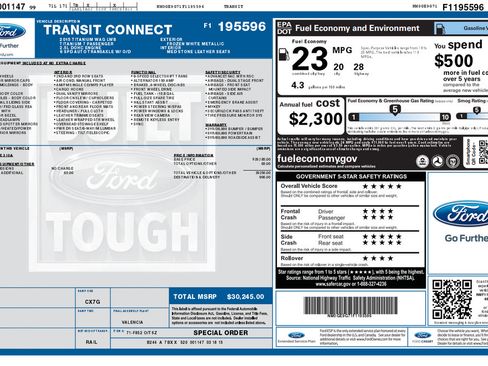 Used 2015 Ford Transit Connect Titanium FWD image 4