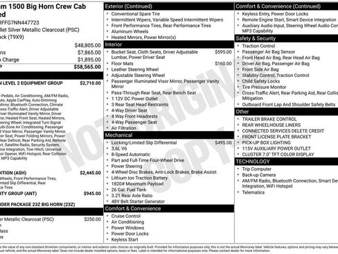 Certified 2022 RAM 1500 Big Horn AWD/4WD image 29