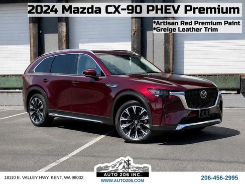 Used 2024 MAZDA CX-90 Plug-In Hybrid w/ Premium Pkg AWD/4WD image 1