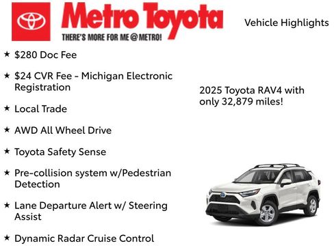 Certified 2025 Toyota RAV4 XLE AWD/4WD image 7
