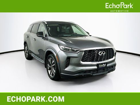 Used 2023 INFINITI QX60 Luxe w/ Cargo Package FWD image 1