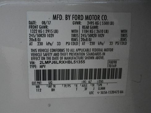 Used 2017 Lincoln MKX Reserve w/ Driver Assistance Package image 30