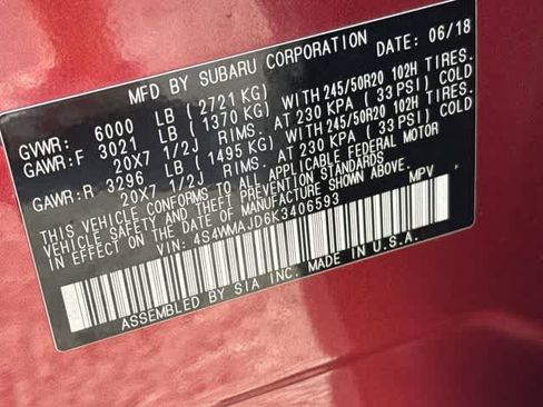 Used 2019 Subaru Ascent Limited AWD/4WD image 31