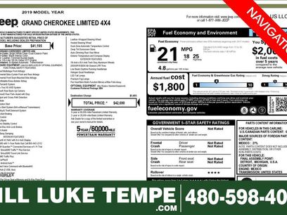 Used 2019 Jeep Grand Cherokee Limited