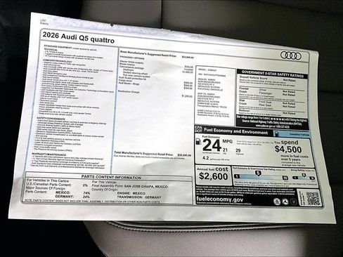 New 2026 Audi Q5 Premium AWD/4WD image 14