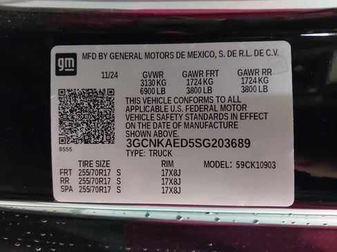 Used 2025 Chevrolet Silverado 1500 W/T w/ WT Safety Package AWD/4WD image 34