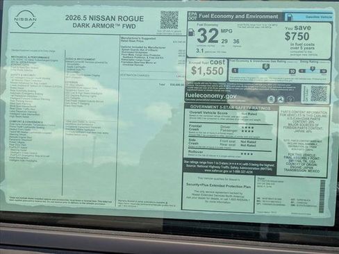 New 2026 Nissan Rogue SV FWD image 16